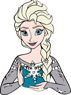 Frozen 15 Sketch Drawing Svg, Free Vectors File